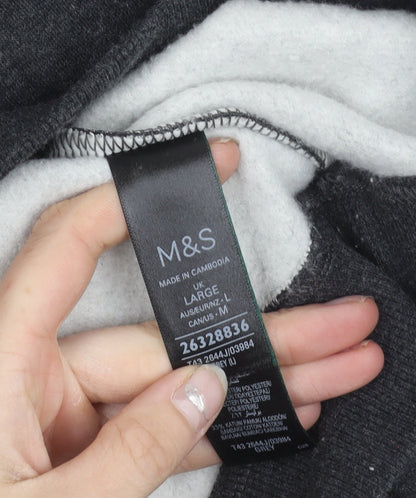 Marks and Spencer Women’s Grey Jewel Pullover Jumper Size L Regular