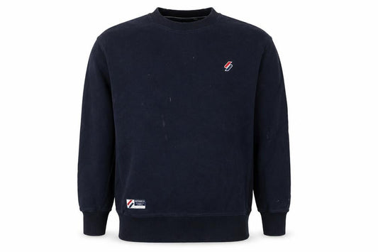 Mens UK Size XS Superdry Blue Pullover Sweatshirt