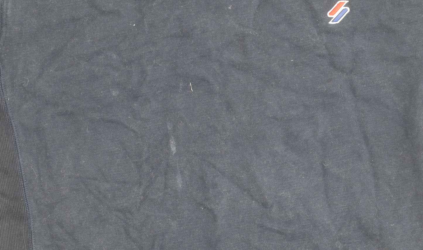 Superdry Men’s Blue XS Pullover Crew Neck Sweatshirt Logo