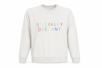 Bear Hug Women’s Ivory Graphic Pullover Sweatshirt Size S