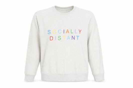 Bear Hug Women’s Ivory Graphic Pullover Sweatshirt Size S