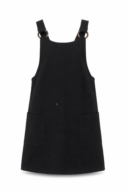 New Look Women’s Black Size 8 Sleeveless Buckle Tank Top