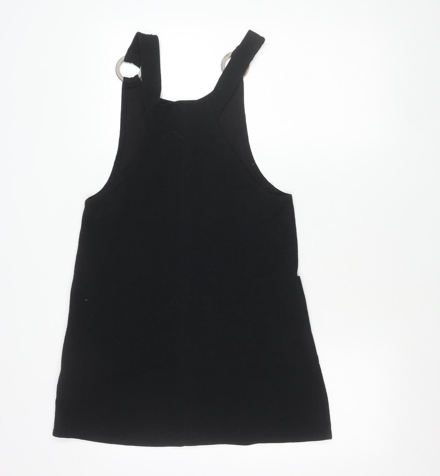 New Look Women’s Black Size 8 Sleeveless Buckle Tank Top