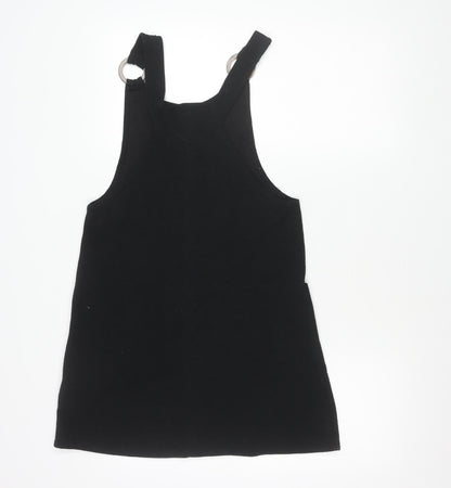 New Look Women’s Black Size 8 Sleeveless Buckle Tank Top