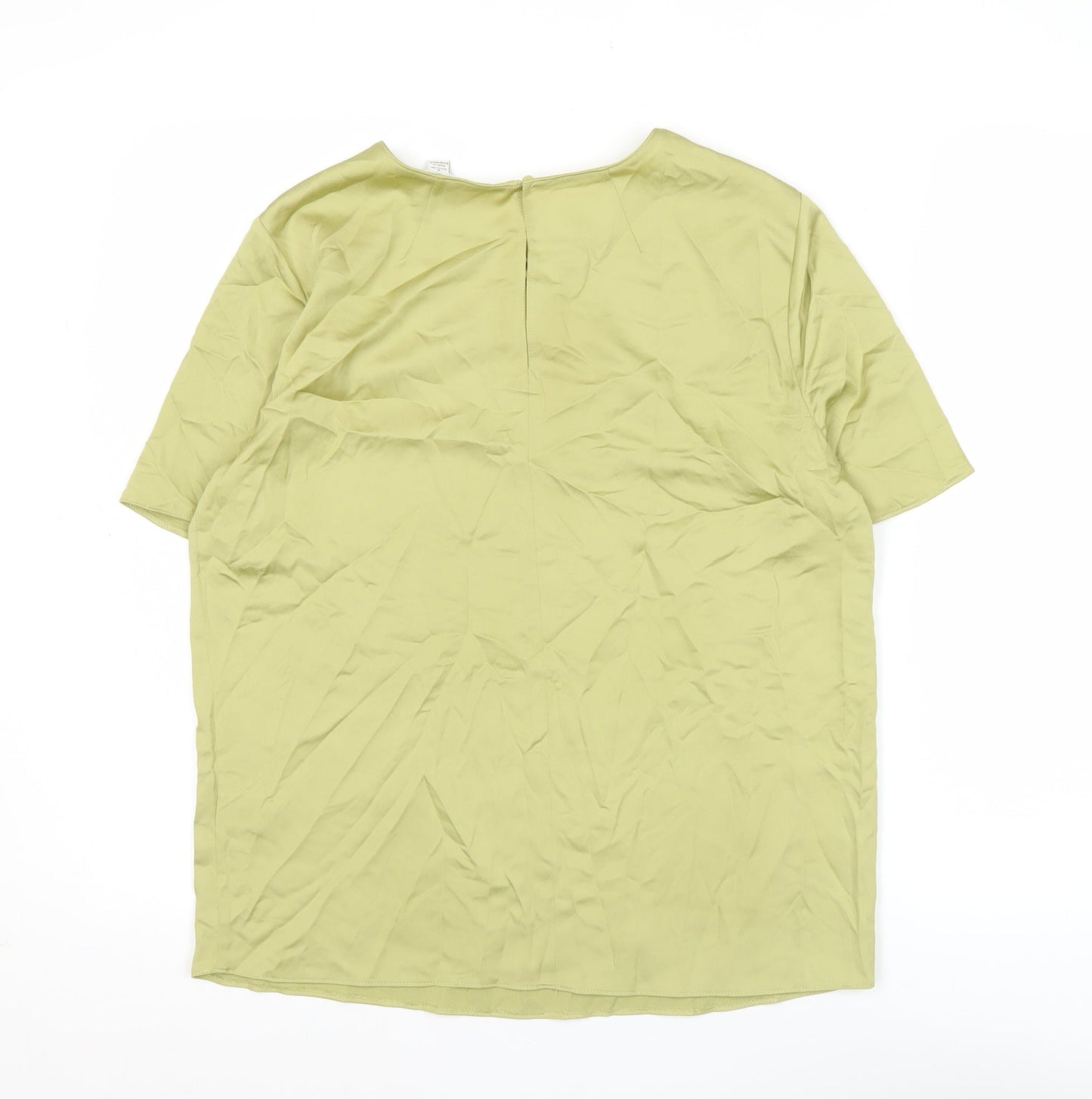 Marks and Spencer Women’s Green Size 8 Regular Fit Blouse