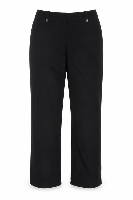 BHS Women’s Black Size 10 Straight Leg Dress Trousers Workwear