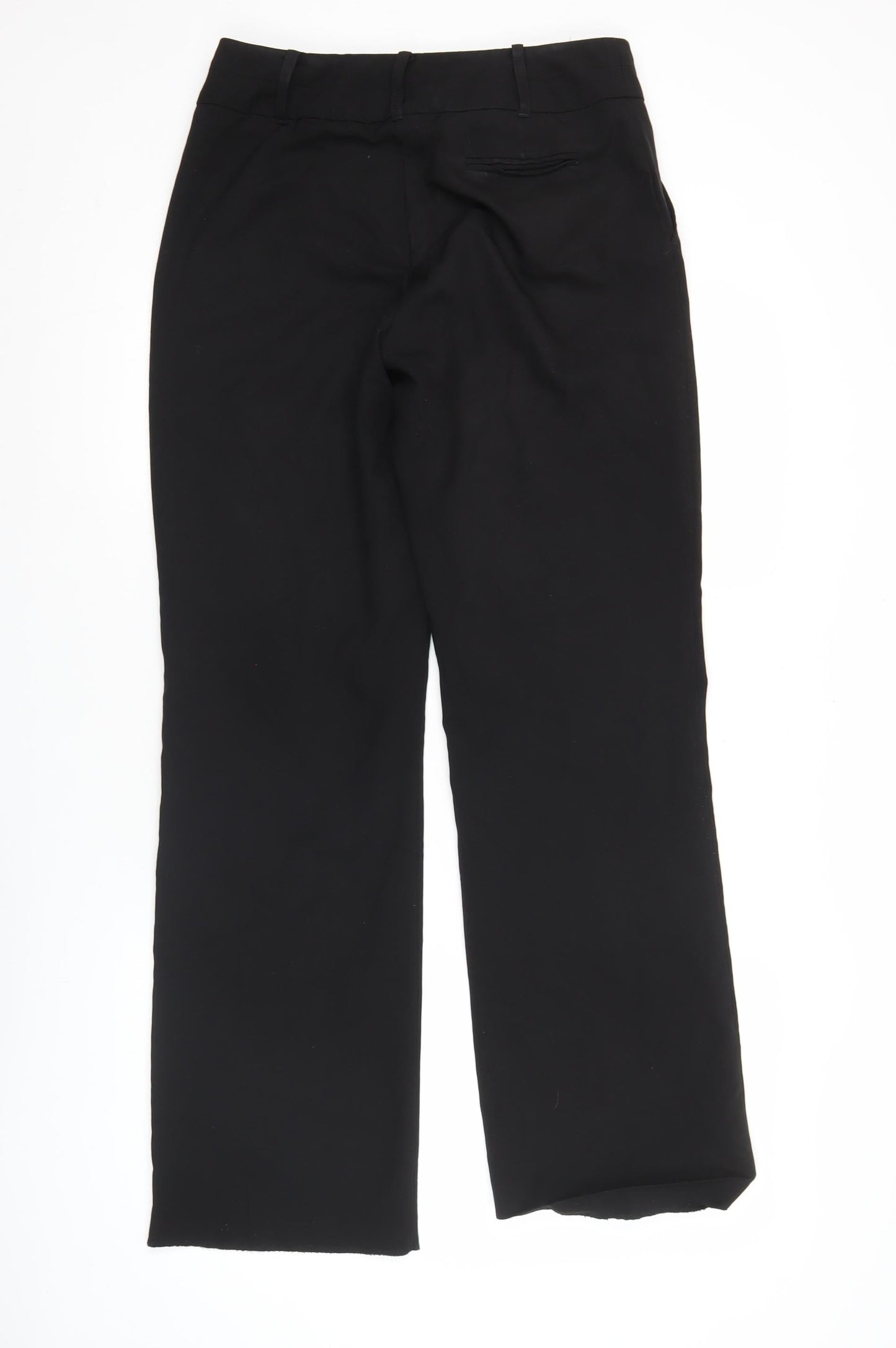 BHS Women’s Black Size 10 Straight Leg Dress Trousers Workwear