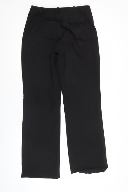 BHS Women’s Black Size 10 Straight Leg Dress Trousers Workwear