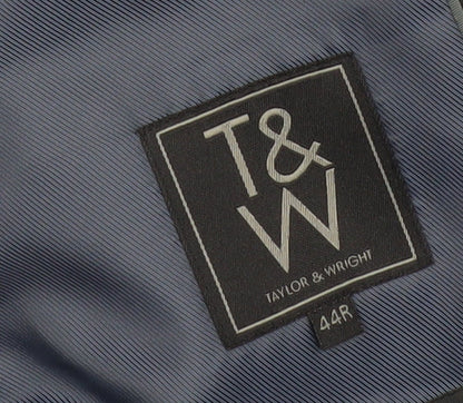Taylor & Wright Men’s Grey 44R Notch Lapel Blazer Jacket