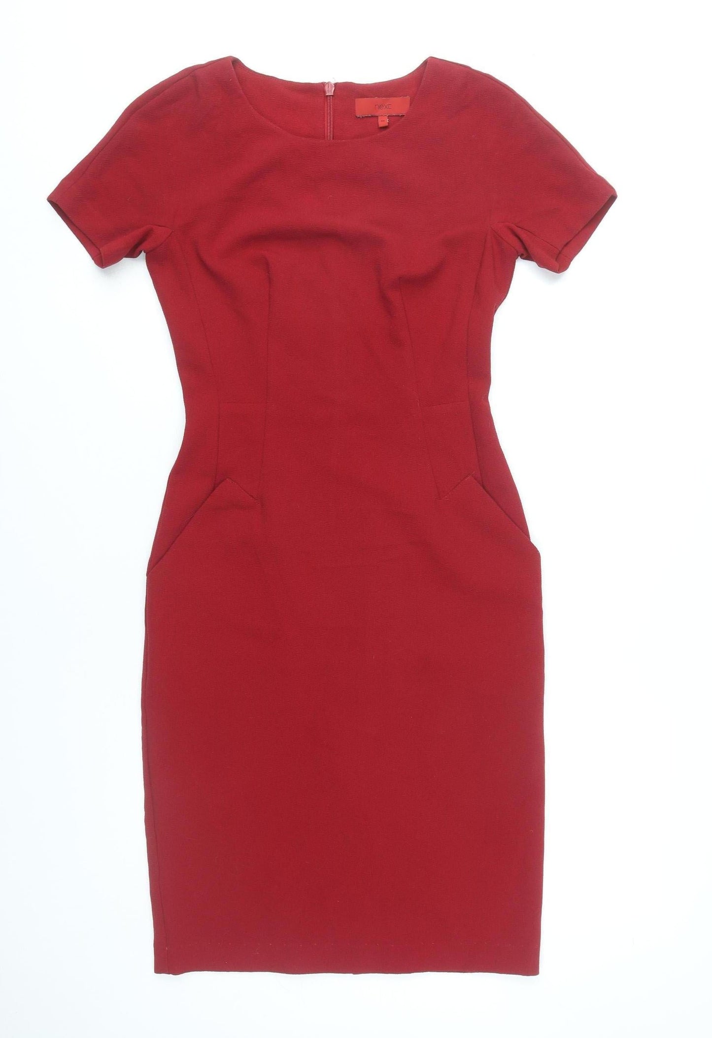 Next Women’s Red Sheath Knee Length Dress Size 6