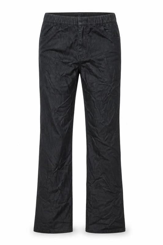 Stradivarius Women’s Black Slim Fit Straight Trousers Size 8