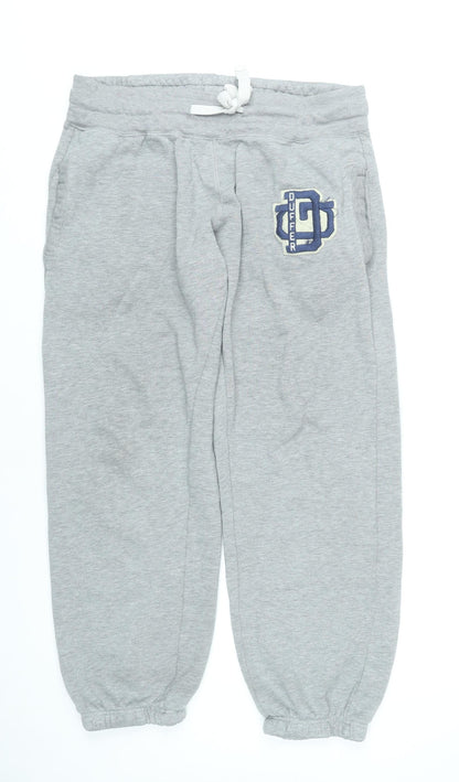 Duffer Mens Grey Sweatpants Size M Regular Fit Casual Trousers