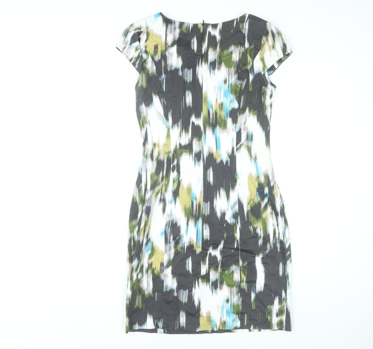 Marks and Spencer Women’s Multicoloured Knee Length Sheath Dress UK 12