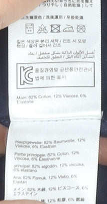 Joules Women’s Blue Polka Dot Fit & Flare Knee Length Dress Size 6