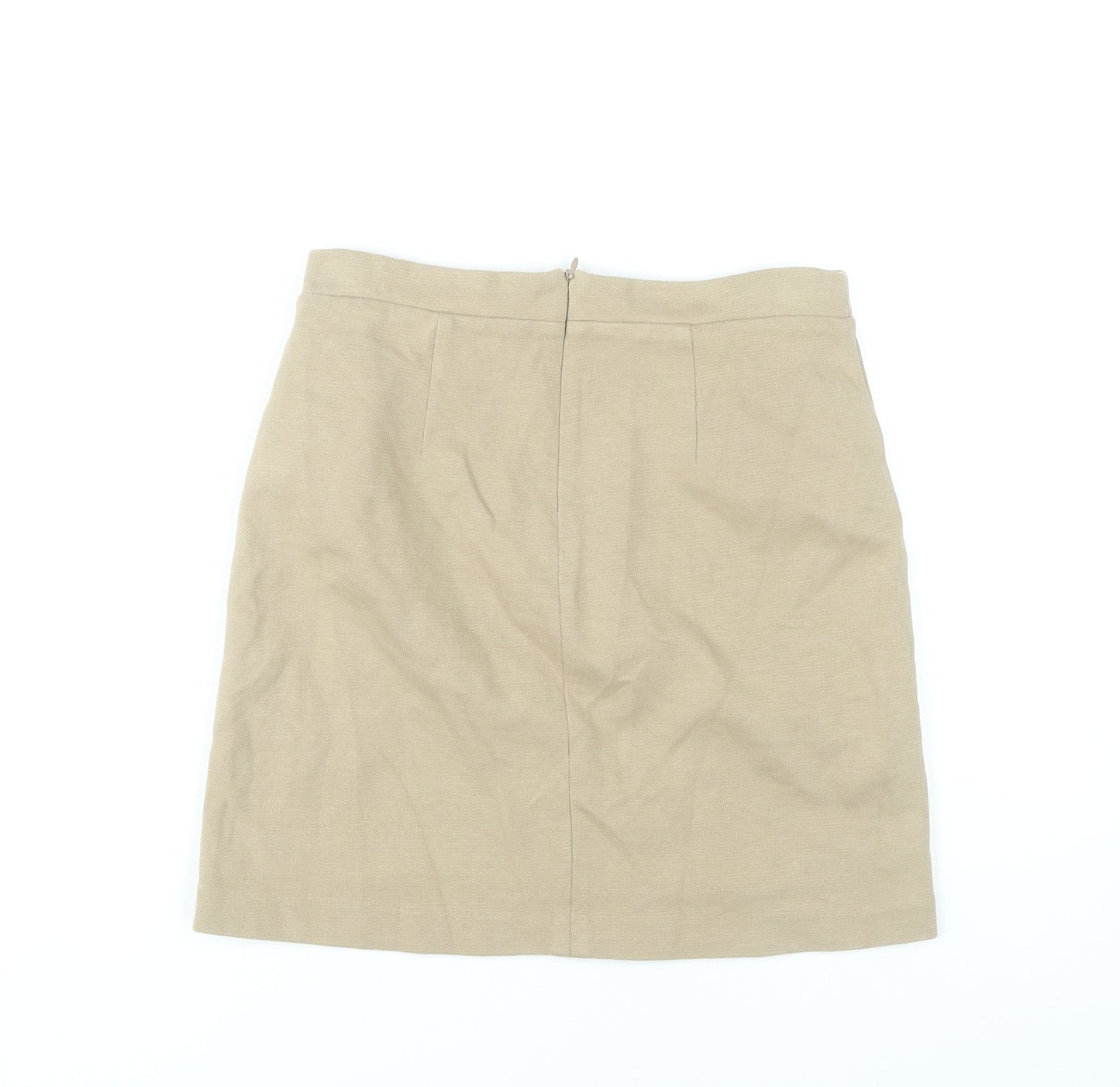 Boden Women’s Beige Straight Pencil Skirt UK 8 Knee Length