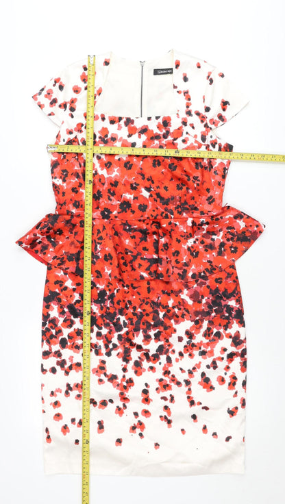 Kaleidoscope Women’s Multicoloured Floral Sheath Dress Size 12