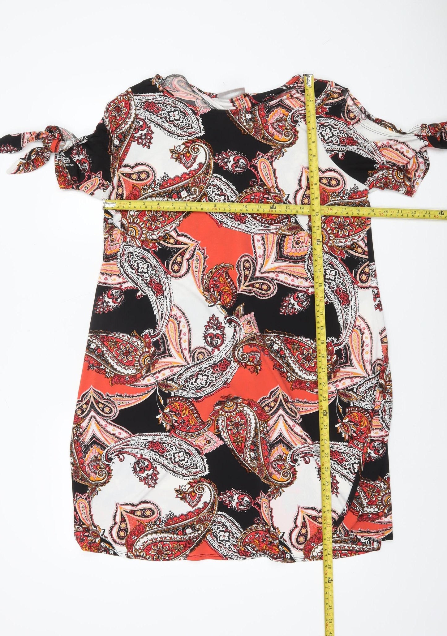 Wallis Petite Women’s Multicoloured Paisley Shift Dress UK16