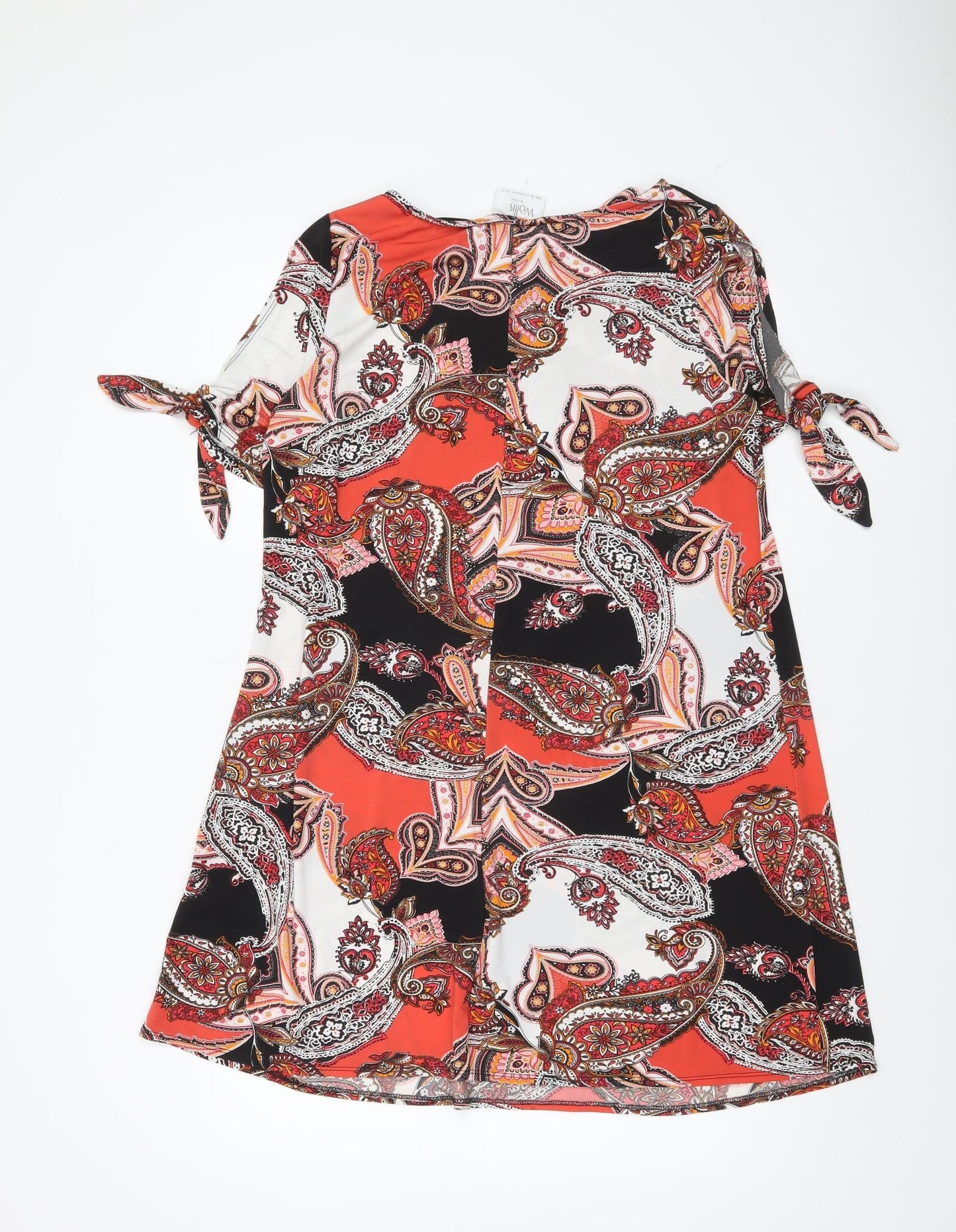 Wallis Petite Women’s Multicoloured Paisley Shift Dress UK16