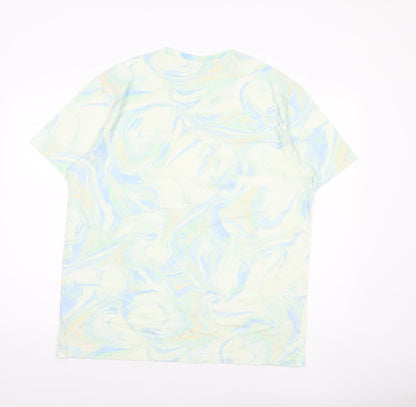 Next Men’s Multicoloured XL Crew Neck California Graphic T-Shirt