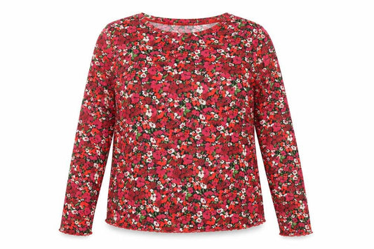Papaya Women’s Multicoloured Floral Long Sleeve Blouse UK 16