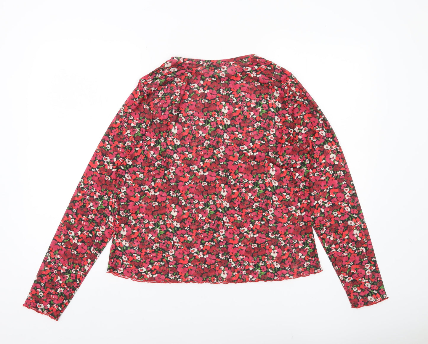 Papaya Women’s Multicoloured Floral Long Sleeve Blouse UK 16
