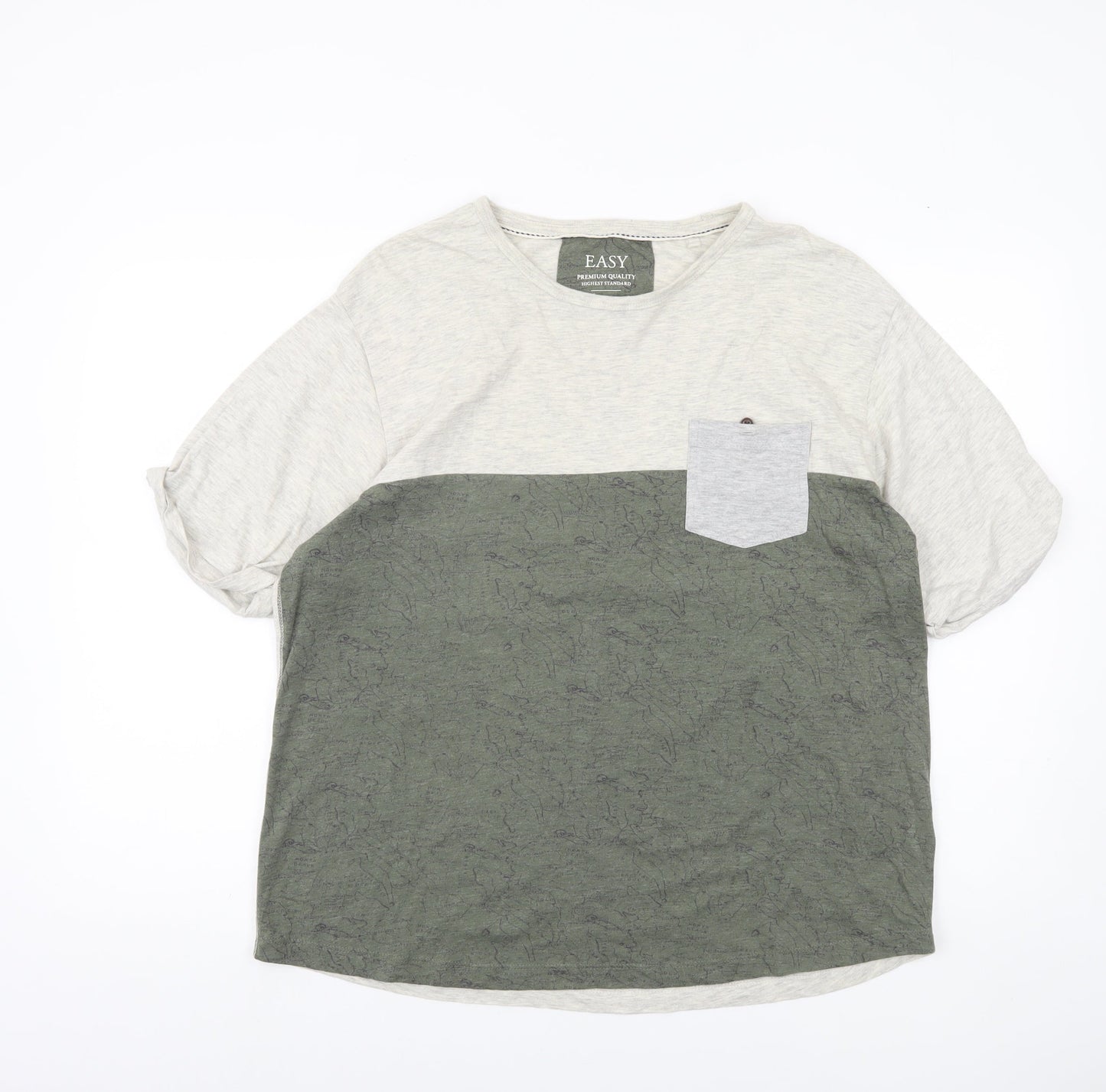 Mens UK Size XL Easy Multicoloured  T-Shirt