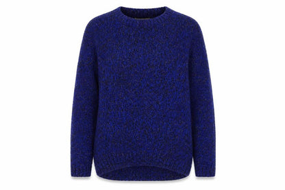 George Womens Blue Chunky Knit Pullover Jumper Size 8
