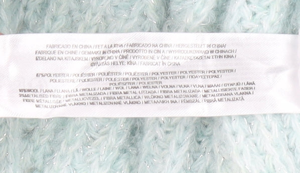 Primark Women’s Blue XL Chunky Knit Pullover Jumper