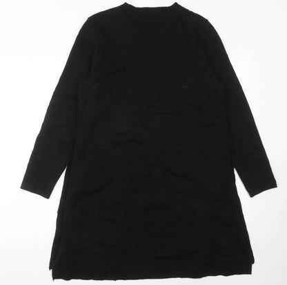 Maria Bellentani Womens Black Button Cardigan M Wool Blend