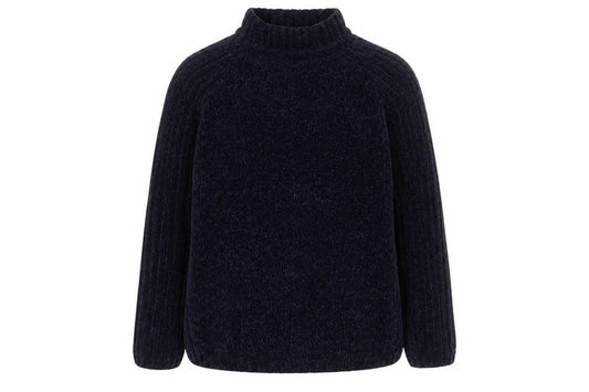 Bonmarché Women Black L Pullover Mock Neck Long Sleeve Jumper