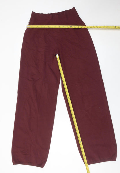 Native Youth Womens Brown Small Knit Sweatpants Viscose Blend