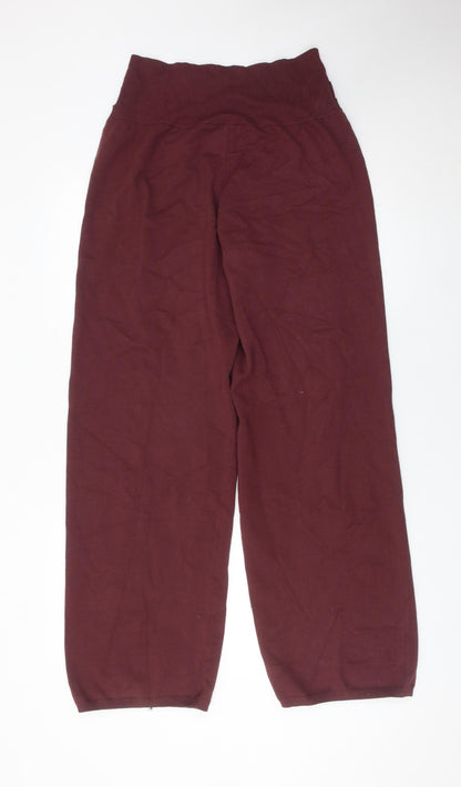 Native Youth Womens Brown Small Knit Sweatpants Viscose Blend