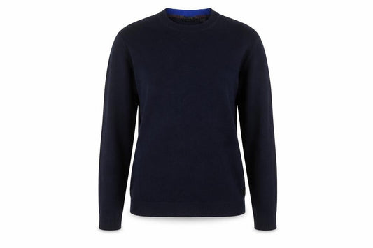 Ted Baker Women’s Blue Crew Neck Cotton Blend Jumper Size 10