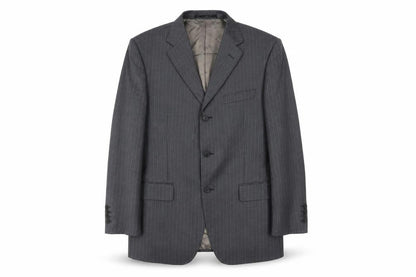 Marks and Spencer Men’s Grey Wool Pinstripe Suit Jacket 40S