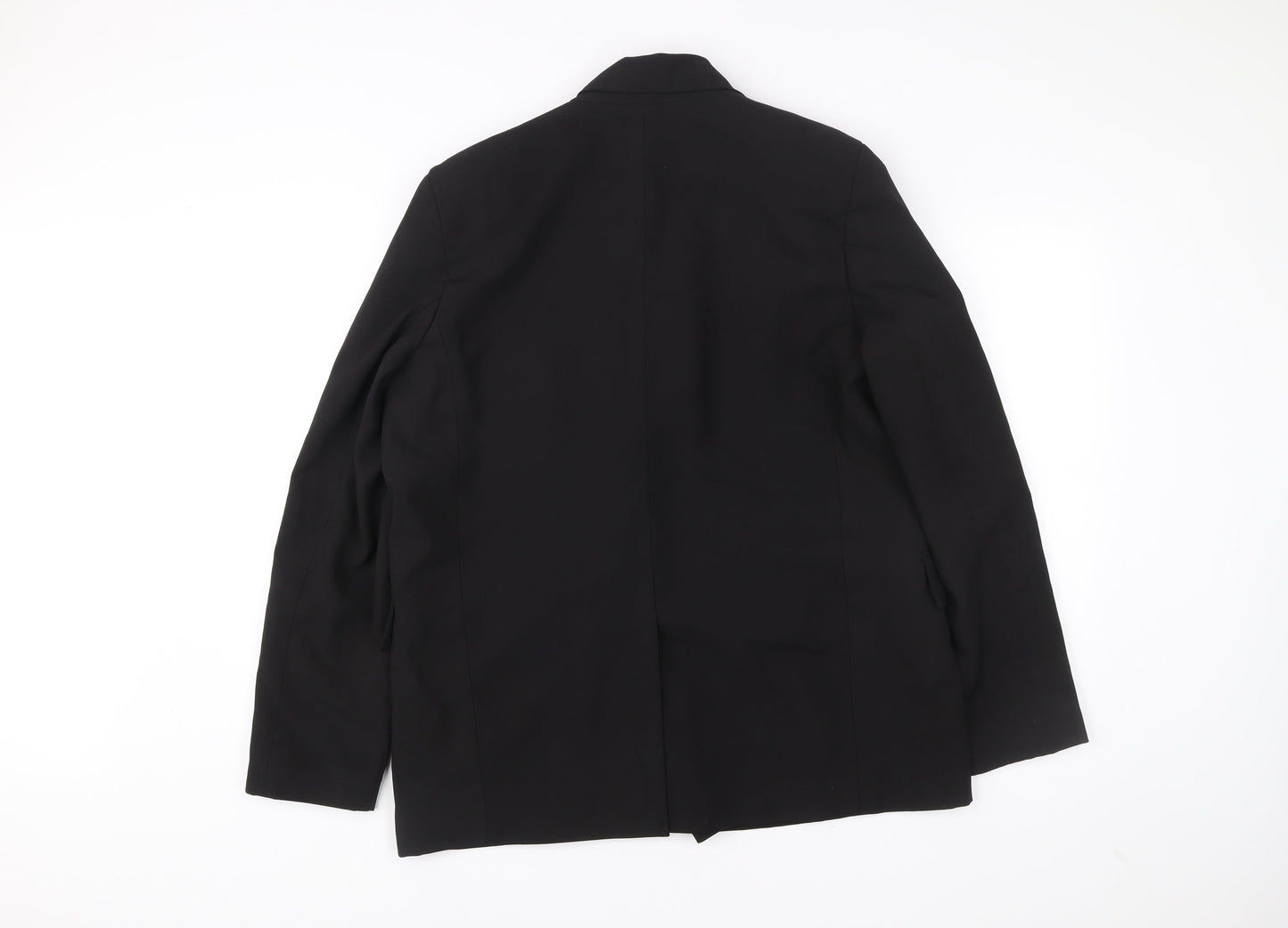 Topshop Women’s Black Double Breasted Blazer Jacket UK 12 Workwear