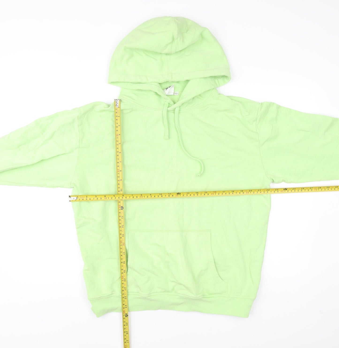 les girls les boys Unisex Green Pullover Hoodie Size M Cotton