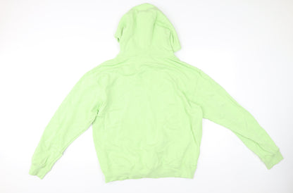 les girls les boys Unisex Green Pullover Hoodie Size M Cotton