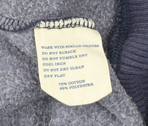 Womens UK Size 10 Jack Wills Blue Pullover Hoodie