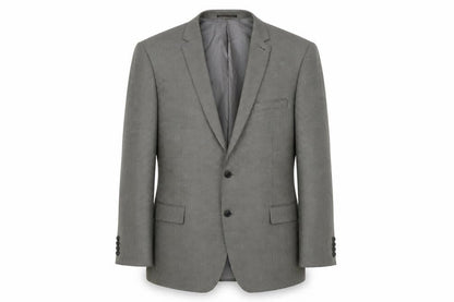 Front view of Taylor & Wright Men's Grey 46R Regular Fit Checked Blazer Jacket