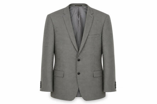 Taylor & Wright Men's Grey 46R Regular Fit Checked Blazer Jacket