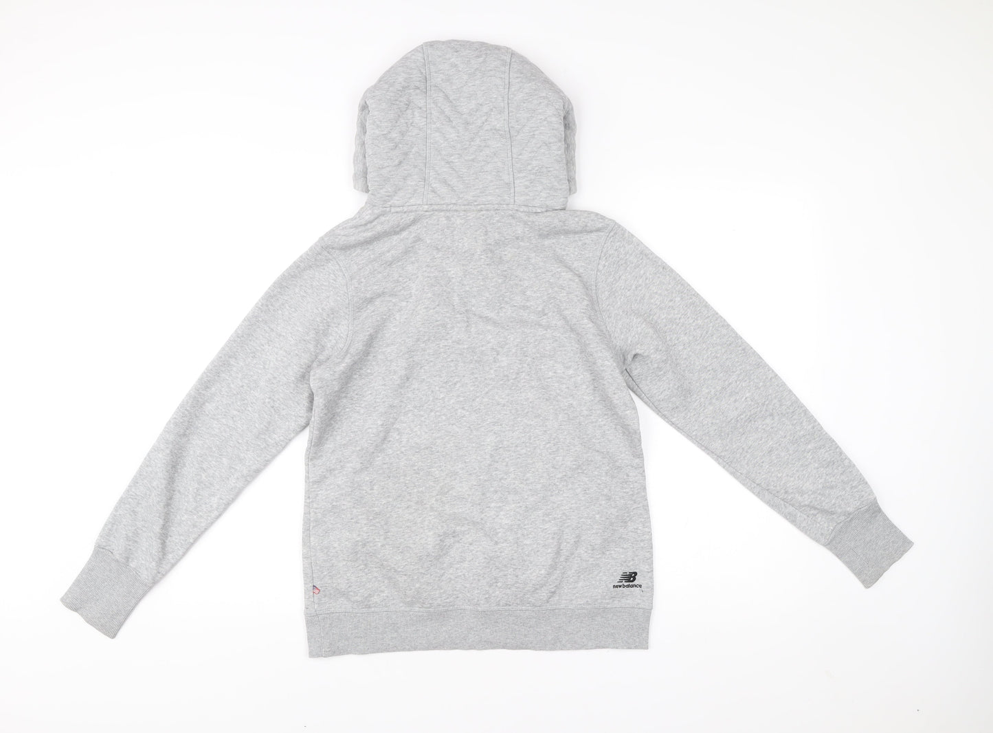 Womens UK Size 12 New Balance Grey Pullover Hoodie