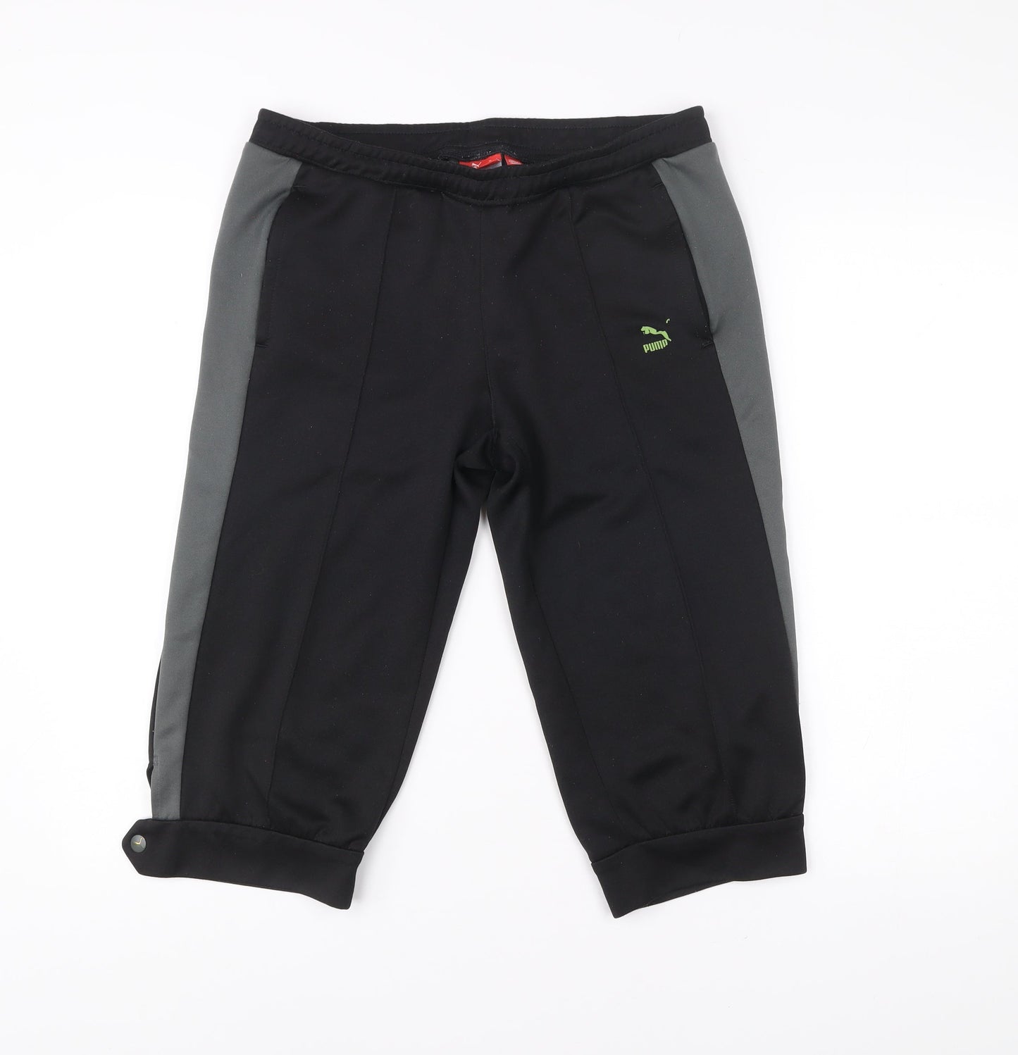 Puma Men’s Black L Athletic Sports Shorts with Pockets