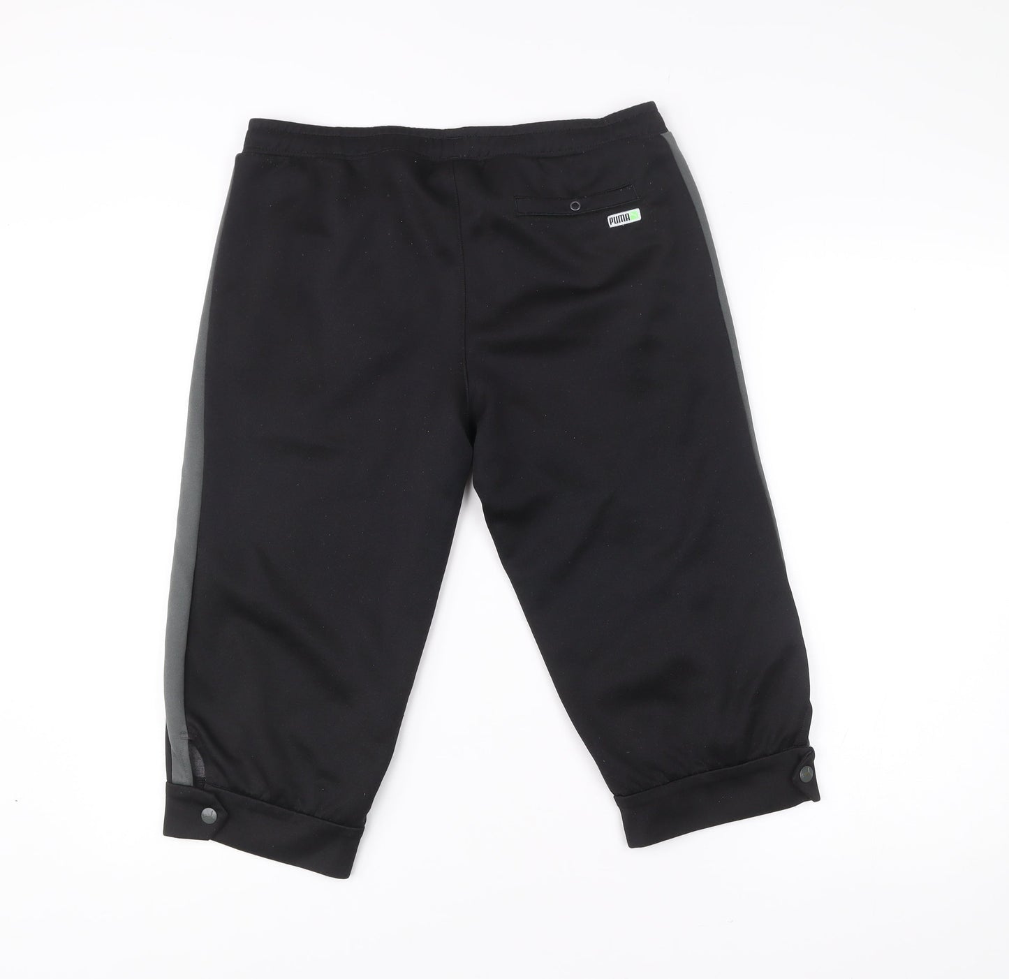 Puma Men’s Black L Athletic Sports Shorts with Pockets