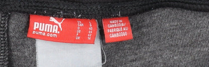 Puma Men’s Black L Athletic Sports Shorts with Pockets