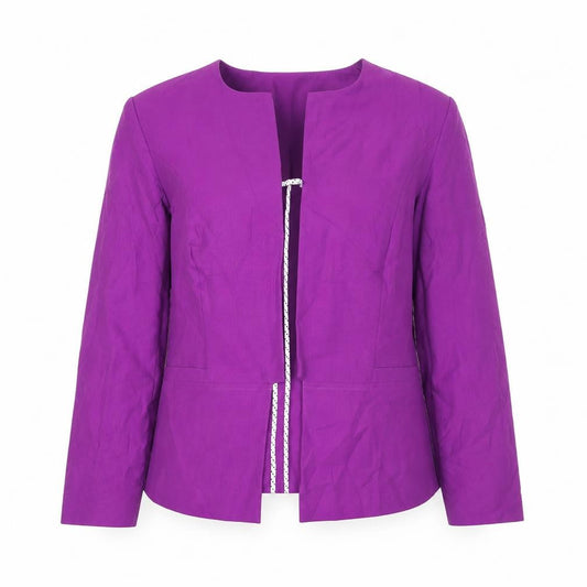 Marks and Spencer Women’s Purple Blazer Jacket Size 14 Workwear