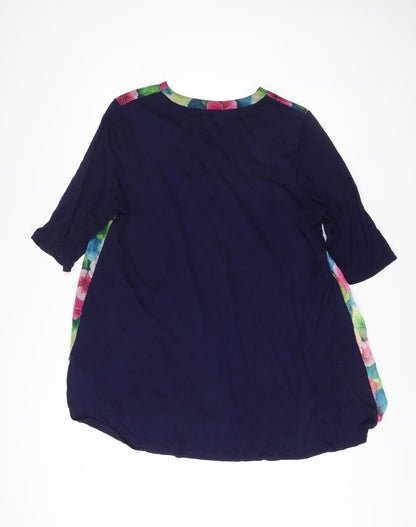 Butler & Wilson Womens Multicoloured Floral Shift Dress XL