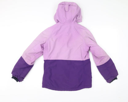 Teens UK Size 12 Lands' End Purple Ski Jacket