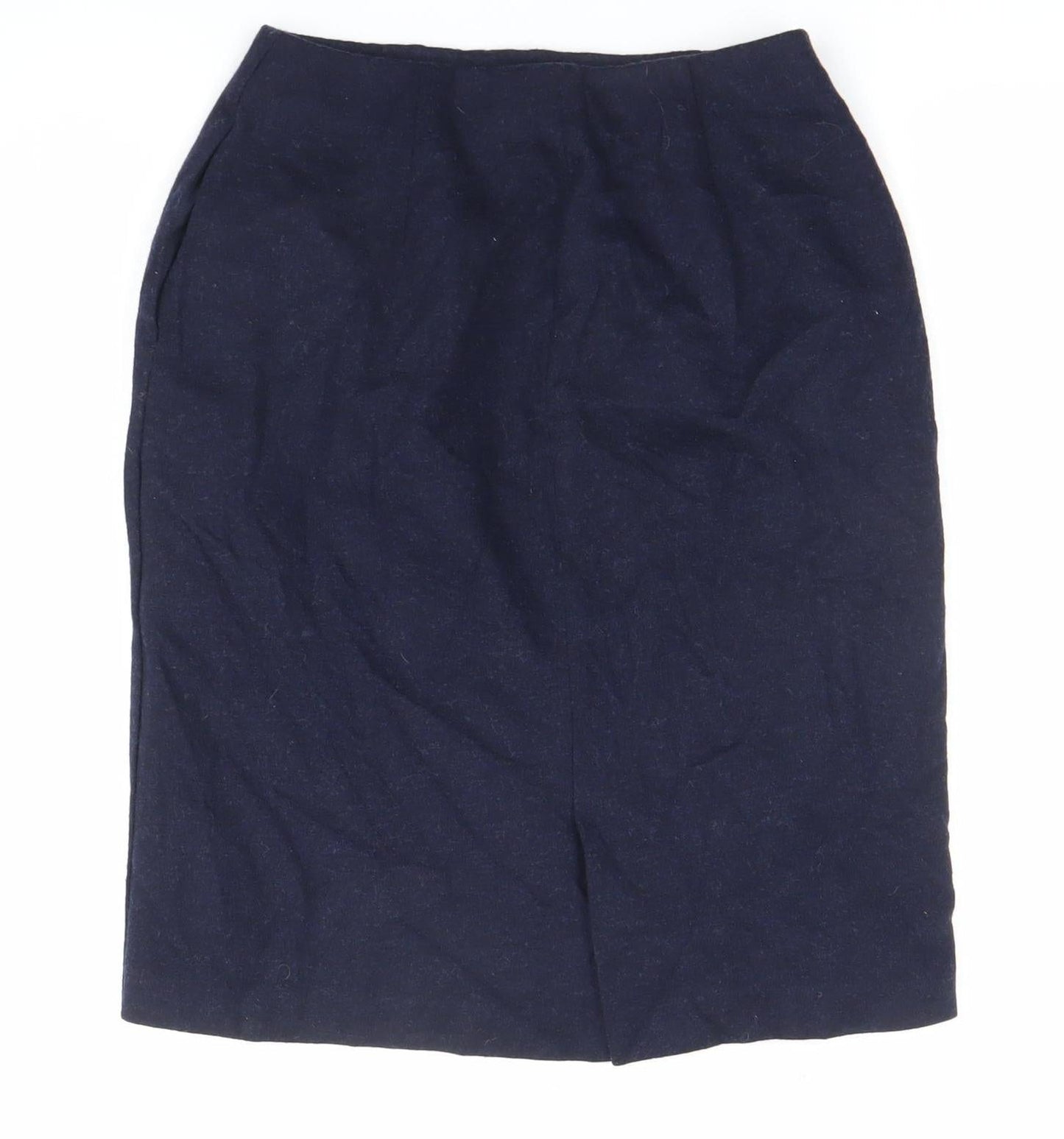 Uniqlo Women’s Blue Pencil Skirt Size S Knee Length Stretch Business