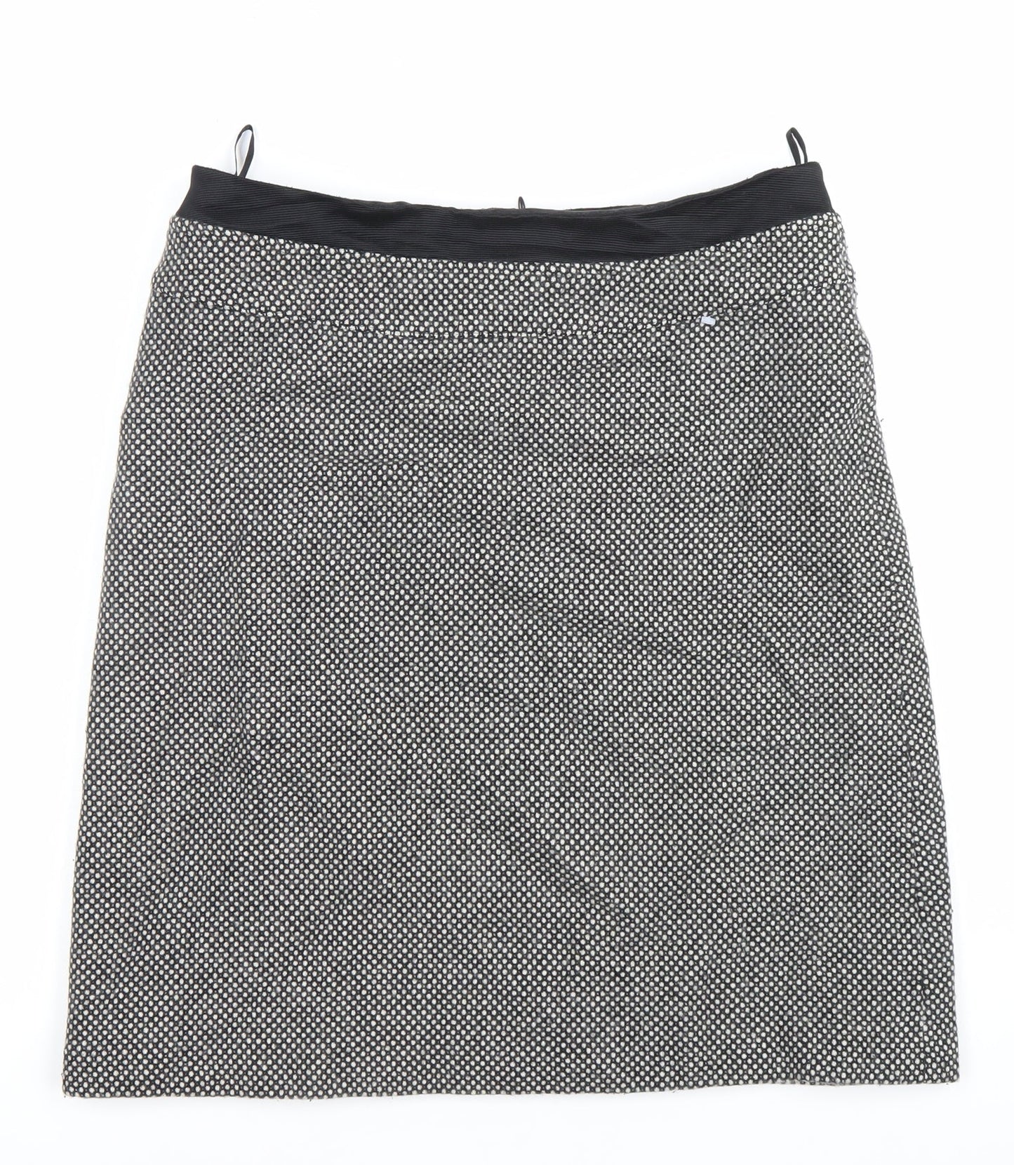 Kaliko Women’s Black Wool Blend Pencil Skirt Size 12 Workwear