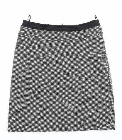 Kaliko Women’s Black Wool Blend Pencil Skirt Size 12 Workwear